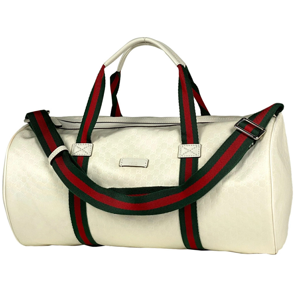 Gucci GG shoulder bag gucci Sherry Web Boston white
